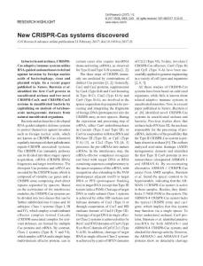 cr201721a-New CRISPR-Cas systems discovered