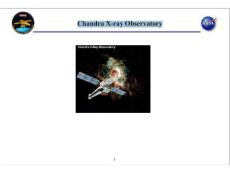 麻省理工学院公开课航天系统工程学（Chandra X-ray Observatory）课件