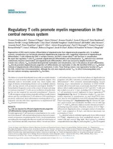 nn.4528-Regulatory T cells promote myelin regeneration in the central nervous system