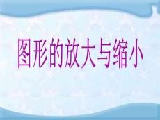 新圖形的放大與縮小課件