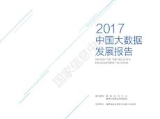 2017中国大数据发展报告