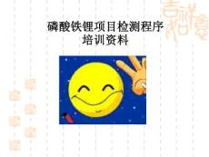 磷酸鐵鋰測試項目及其目的