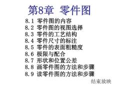 第8章 零件圖