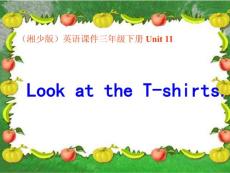 (湘少版)英语课件三年级下册