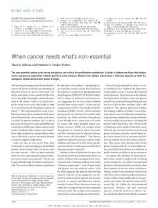 ncb3523-When cancer needs what´s non-essential