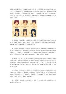 從臉型看你有什么過人之處？