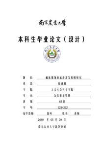 藏族服饰的旅游开发策略研究