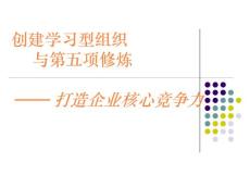 《如何建立學(xué)習(xí)型組織-打造企業(yè)核心競(jìng)爭(zhēng)力》