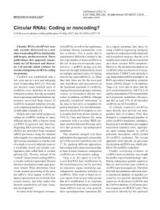 cr201770a-Circular RNAs- Coding or noncoding