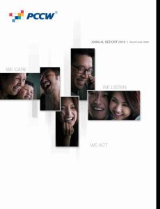 PCCW 2010 Annual Report