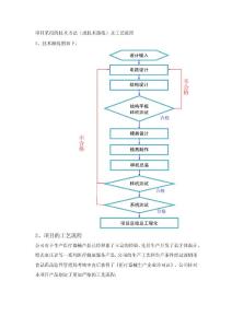 项目采用的技术方法（或技术路线）及工艺流程模板