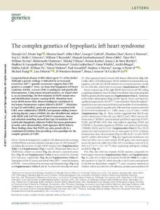 ng.3870-The complex genetics of hypoplastic left heart syndrome