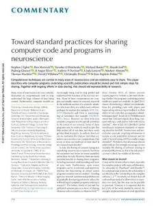 nn.4550-Toward standard practices for sharing computer code and programs in neuroscience