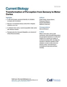 Current-Biology_2017_Transformation-of-Perception-from-Sensory-to-Motor-Cortex