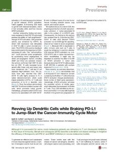Immunity_2016_Revving-Up-Dendritic-Cells-while-Braking-PD-L1-to-Jump-Start-the-Cancer-Immunity-Cycle-Motor