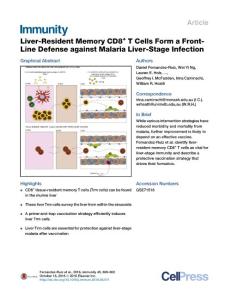 Immunity_2016_Liver-Resident-Memory-CD8-T-Cells-Form-a-Front-Line-Defense-against-Malaria-Liver-Stage-Infection