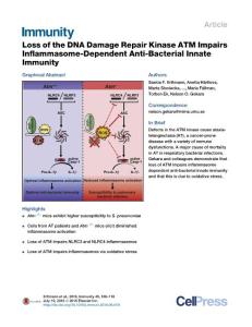 Immunity_2016_Loss-of-the-DNA-Damage-Repair-Kinase-ATM-Impairs-Inflammasome-Dependent-Anti-Bacterial-Innate-Immunity