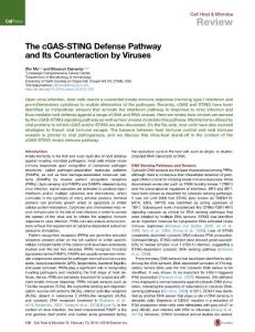 Cell-Host-Microbe_2016_The-cGAS-STING-Defense-Pathway-and-Its-Counteraction-by-Viruses