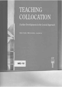 Teaching Collocation, Part 1 SCANNED