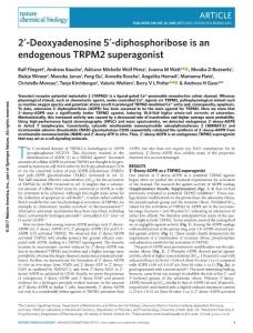 nchembio.2415-2′-Deoxyadenosine 5′-diphosphoribose is an endogenous TRPM2 superagonist