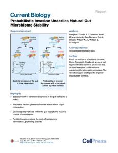 Current Biology-2017-Probabilistic Invasion Underlies Natural Gut Microbiome Stability