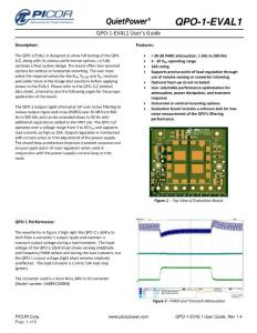 QPO-1 EVAL1 r2D Build Guide - Vicor Corporation