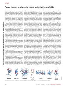 nbt0717-602-Faster, deeper, smaller—the rise of antibody-like scaffolds