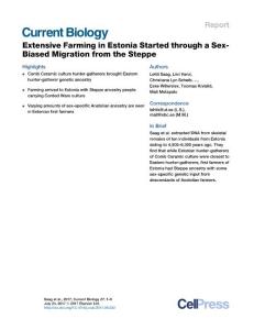 Current-Biology_2017_Extensive-Farming-in-Estonia-Started-through-a-Sex-Biased-Migration-from-the-Steppe