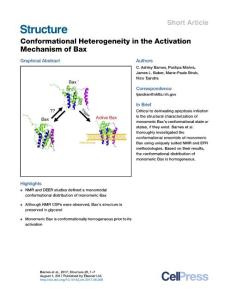 Structure_2017_Conformational-Heterogeneity-in-the-Activation-Mechanism-of-Bax