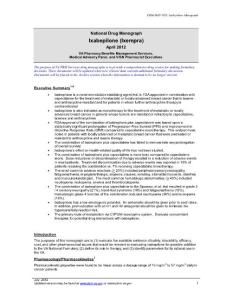 National PBM Monograph Template Rev20091005
