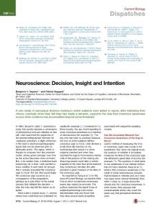 Current-Biology_2017_Neuroscience-Decision-Insight-and-Intention