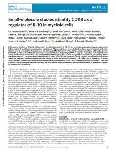 nchembio.2458-Small-molecule studies identify CDK8 as a regulator of IL-10 in myeloid cells