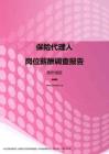 2017贵州地区保险代理人职位薪酬报告.pdf