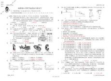 浙教版中考科学提高综合测试五