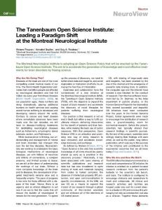 Neuron_2017_The-Tanenbaum-Open-Science-Institute-Leading-a-Paradigm-Shift-at-the-Montreal-Neurological-Institute