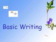 Basic writing