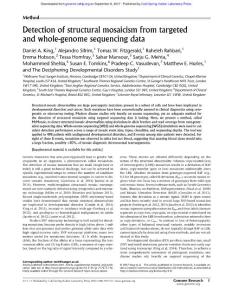 Genome Res.-2017-King-Detection of structural mosaicism from targeted and whole-genome sequencing data