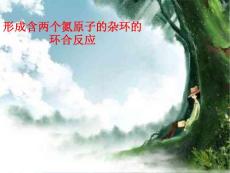 形成含兩個(gè)氮原子的雜環(huán)的環(huán)合反應(yīng)