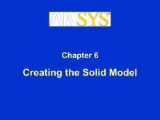 ansys 课件06 _create_solid_model 实体模型建模