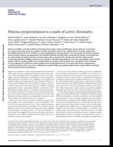 nsmb.3490-Histone propionylation is a mark of active chromatin