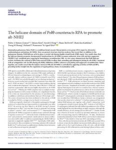 nsmb.3494-The helicase domain of Polθ counteracts RPA to promote alt-NHEJ