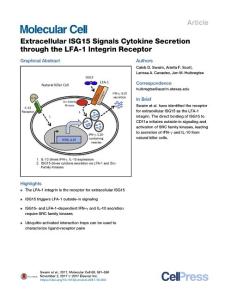 Extracellular-ISG15-Signals-Cytokine-Secretion-through-the-L_2017_Molecular-
