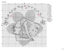 cross stitch chart - yoga baby3