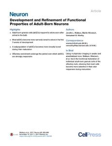 Development-and-Refinement-of-Functional-Properties-of-Adult-Born_2017_Neuro