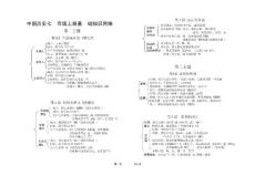 七年級歷史知識網(wǎng)絡(luò)(完善)