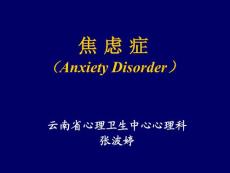 焦虑症 ppt课件