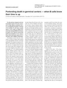 cr2017151-Portending death in germinal centers — when B cells know their time is up