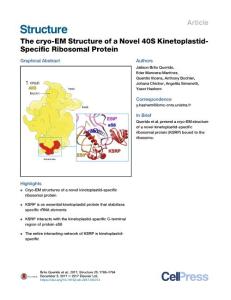The-cryo-EM-Structure-of-a-Novel-40S-Kinetoplastid-Specific-Rib_2017_Structu