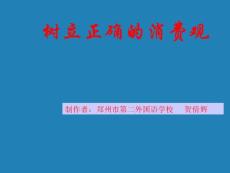 高一政治樹立正確的消費觀2(3)
