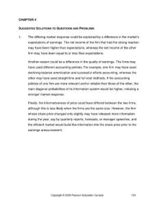 財務會計理論（Financail Accounting Theory ) by William R. Scott 課后習題答案ch04